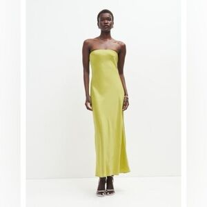 Reformation Joana Silk Dress